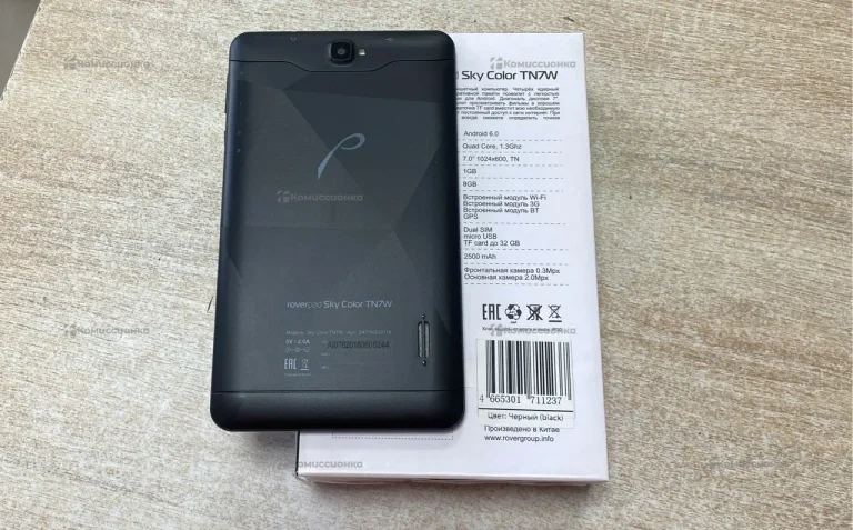 Планшет RoverPad sky color TN7W