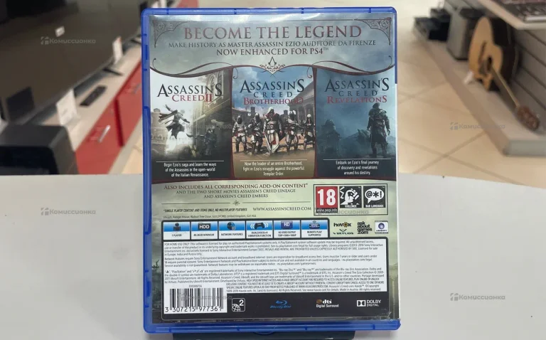 PS4. Assassin creed the ezio collection