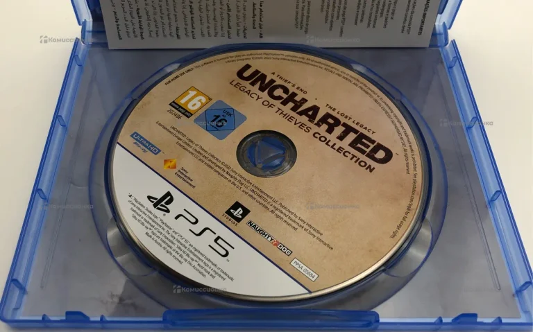 диск ps5 . Uncharted Legacy of thieves collection