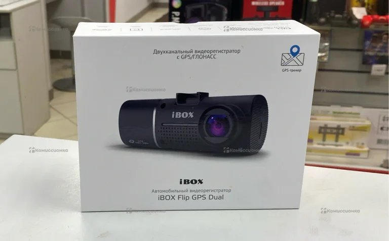 двухканальный видеорегистратор ibox flip gps dual