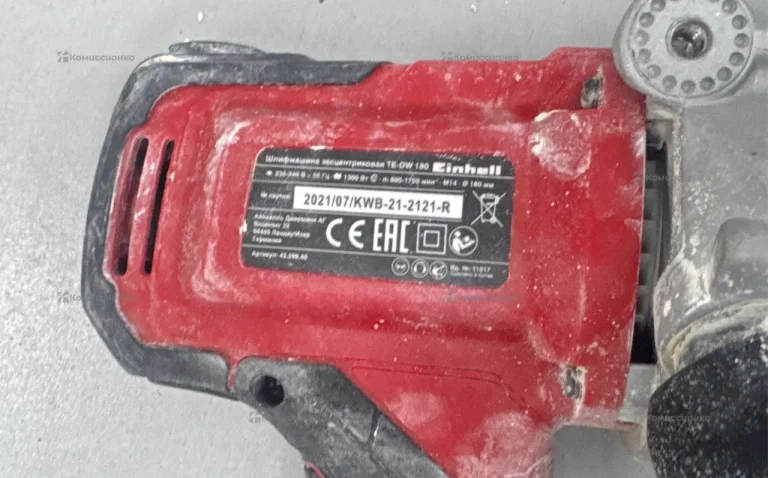 Эксцентриковая шлифмашина EINHELL TE-DW 180