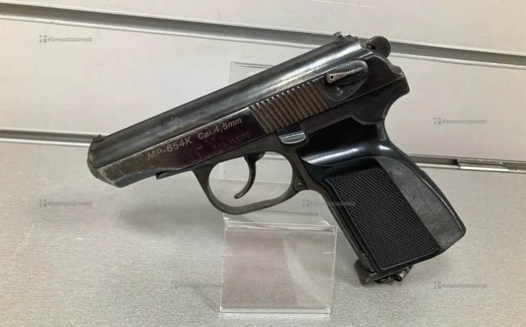 Пневматический пистолет baikal MP-654k