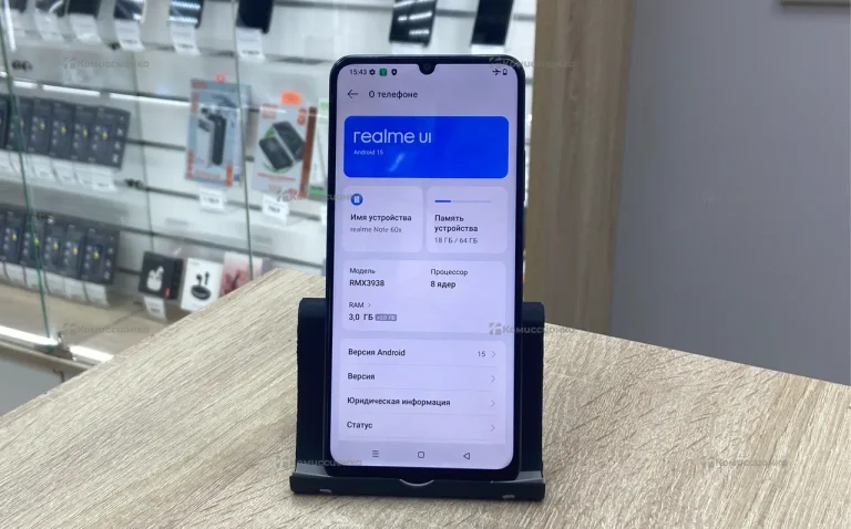 Realme Note 60x 3/64 ГБ