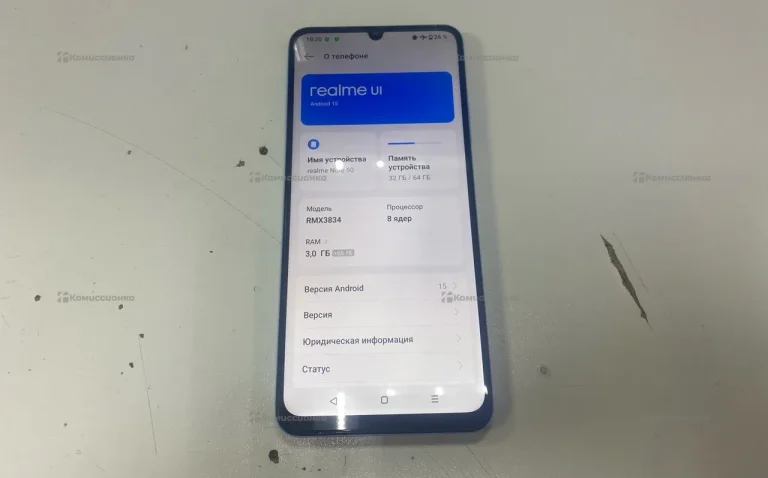 Realme Note 50 3/64 ГБ