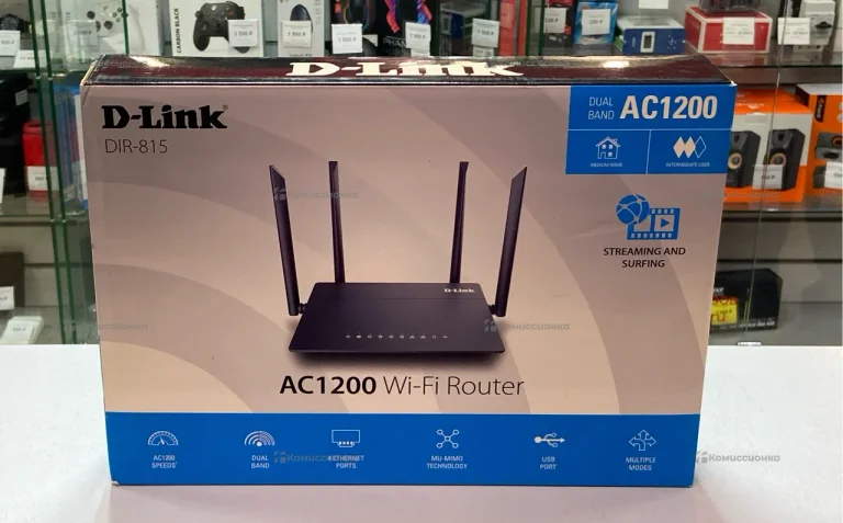Wi-Fi роутер D-Link Dir-815