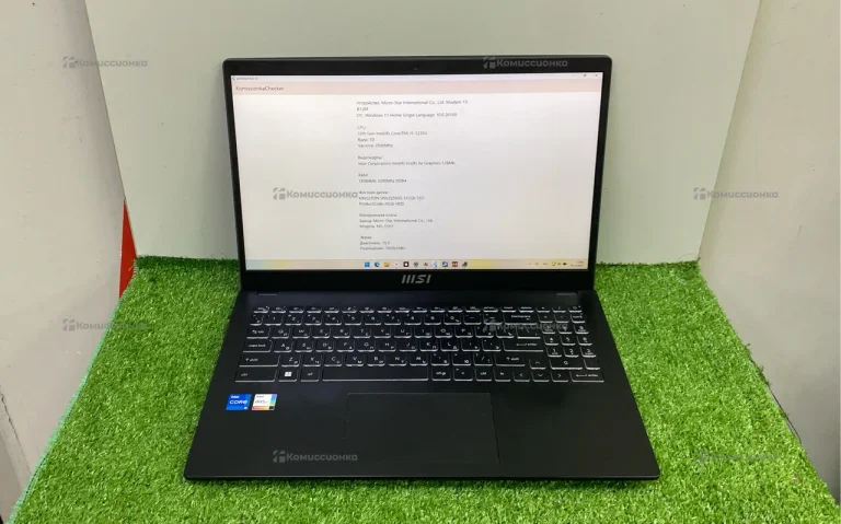 Ноутбук  msi modern 15 b12m