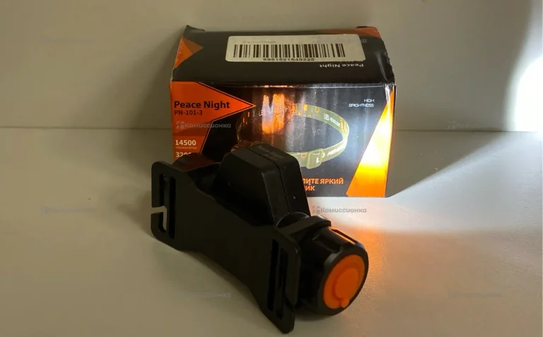 Фонарик налобный Led