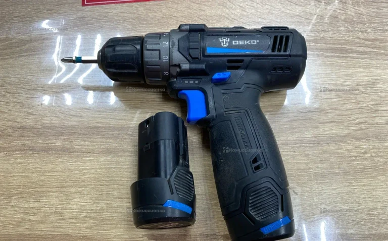 Дрель-шуруповерт аккумуляторная Deko ZKCD12