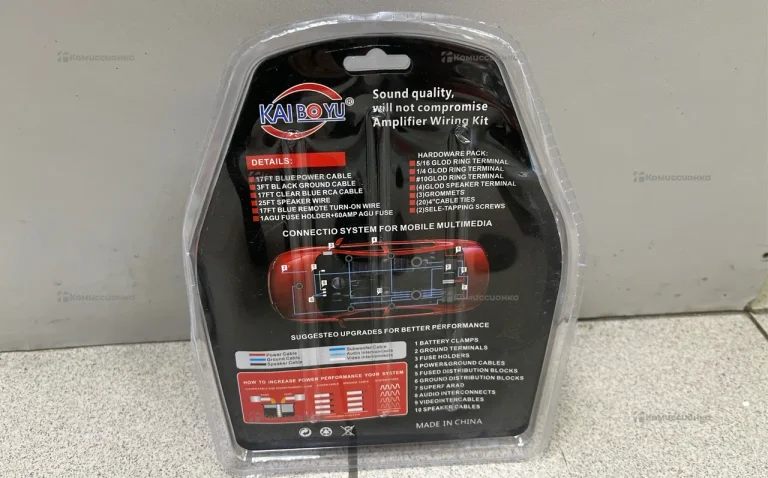 Провода для усилителя KB6A