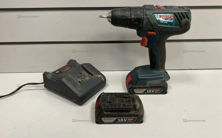Аккумуляторная дрель-шуруповерт BOSCH GSR 180-LI 2