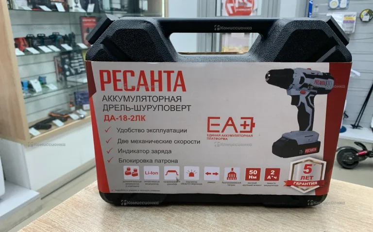 Шуруповерт Ресанта DA -18