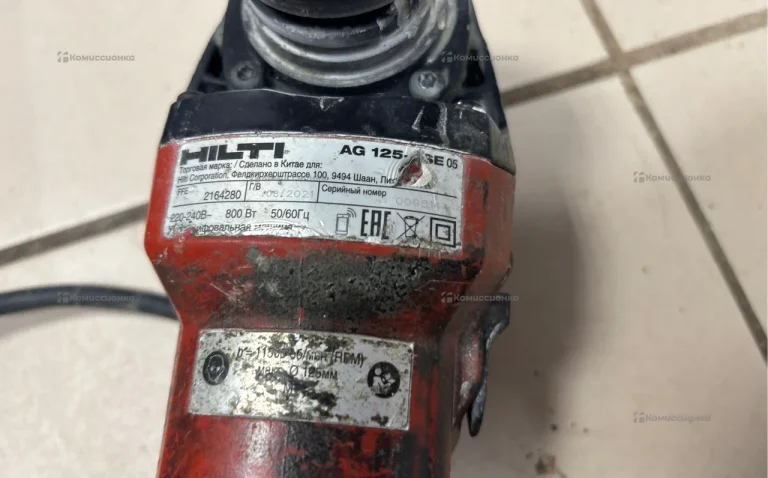 Шлифовальная машина угловая Hilti AG 125-8SE