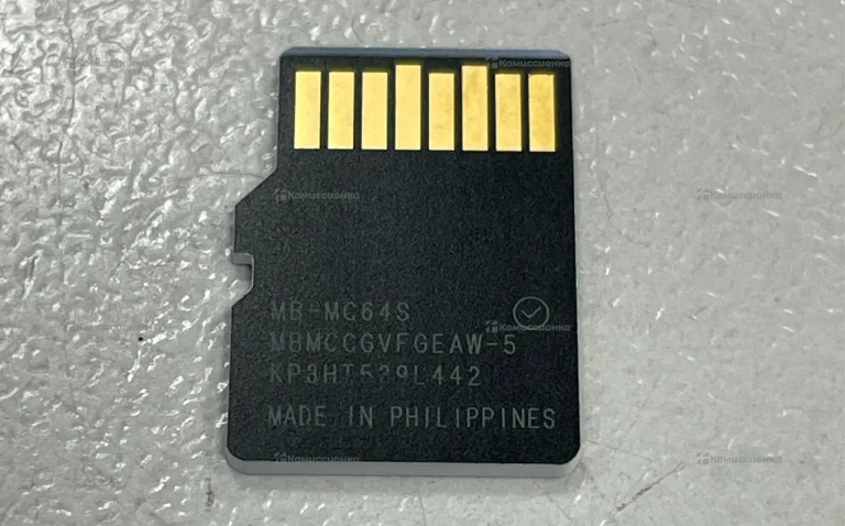 Карта памяти Samsung EVO Plus microSDXC 64 ГБ