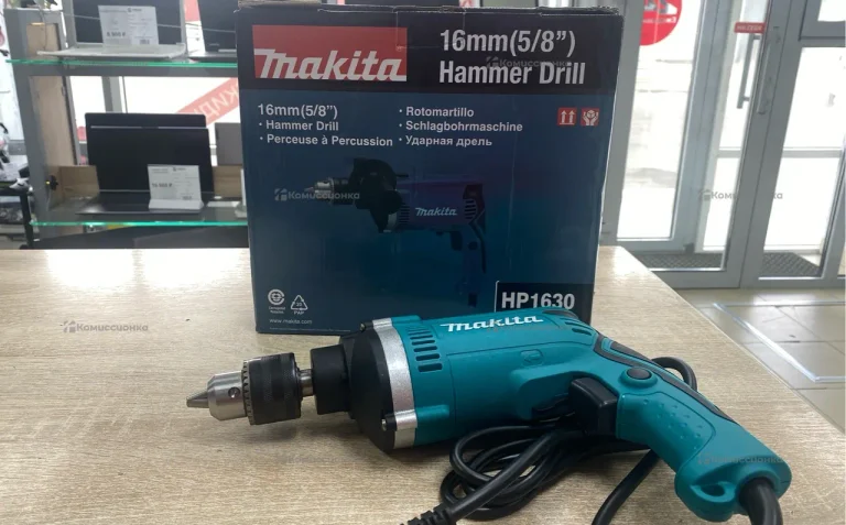 Ударная дрель Makita HP1630 (реплика)