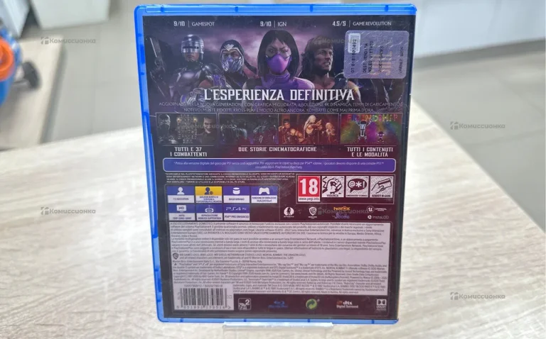 Диск PS4 Mortal Combat 11