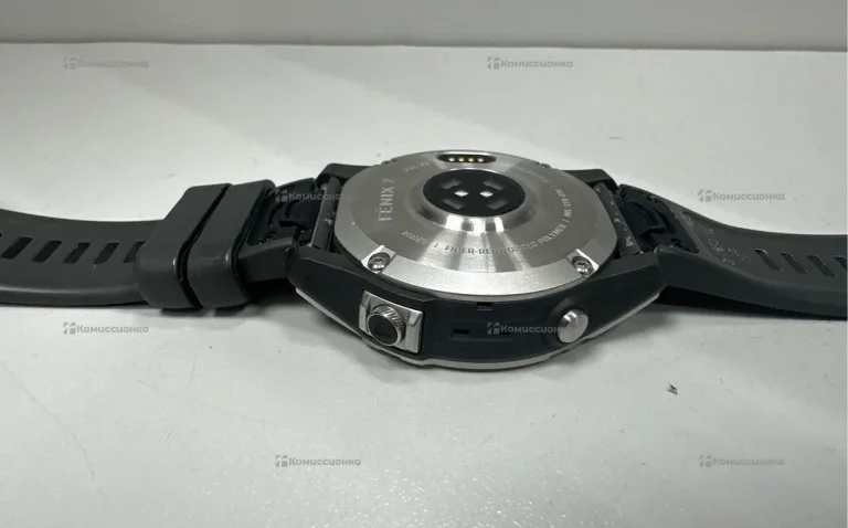 Часы Garmin Fenix 7 Silver (MIL-STB-810)
