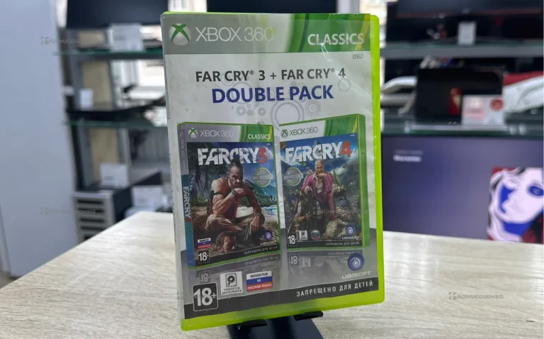 Диск Xbox 360 Far Cry Double Pack(3 и 4)