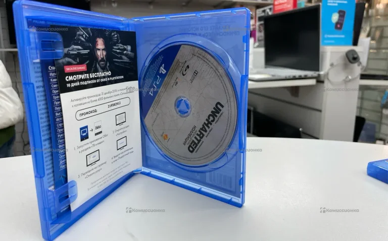 игровой Диск Для PS4 Uncharted