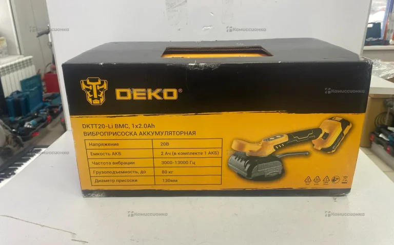 Виброприсоска Deko DKTT20-Li