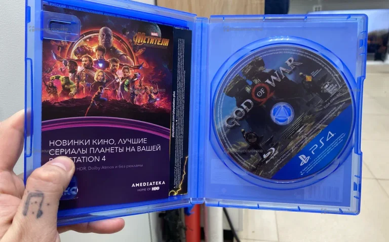 Диск PS4 God Of War