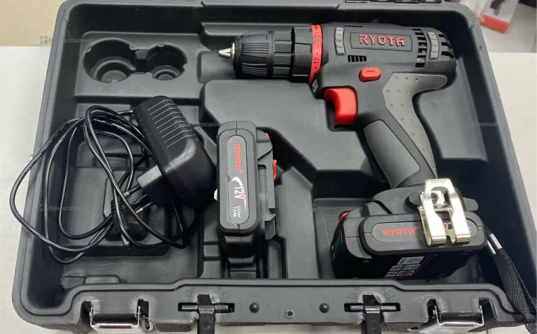 Аккумуляторный шуруповерт Ryota DDF 1201