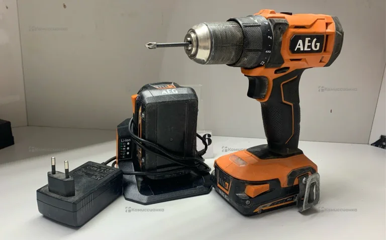 Шуруповерт AEG BS18G4