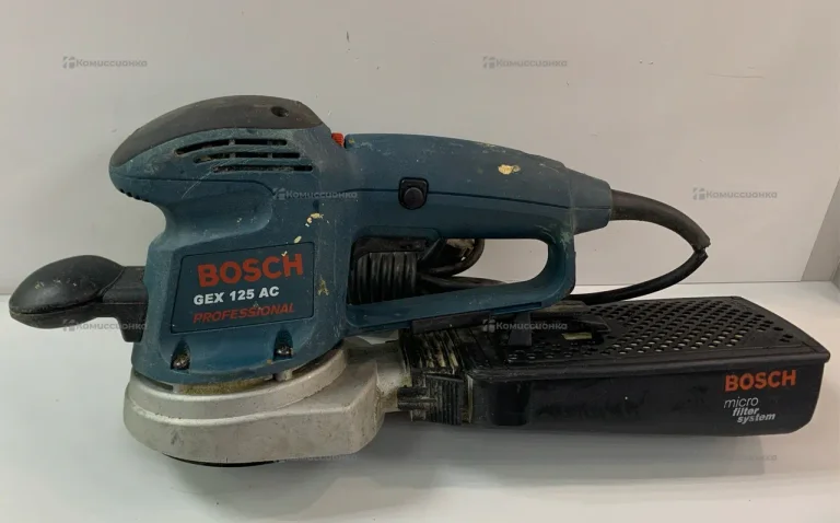 Эксцентриковая шлифмашинка Bosch GEX 125 AC