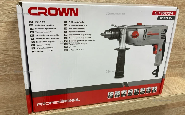 Ударная дрель CROWN CT10046