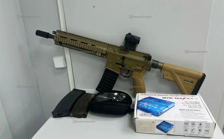 Страйкбольная винтовка HK416 В обвесах