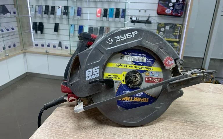Зубр пила циркулярная ПД-65