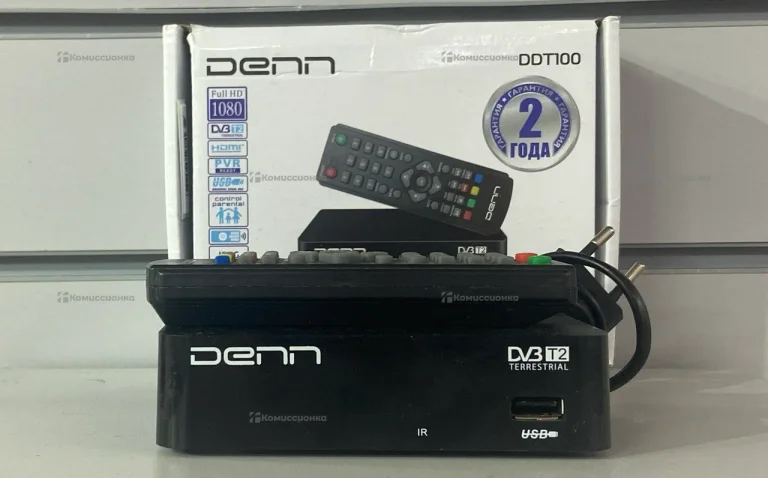 Применик цифрового эфирного телевидения DENN DDT1