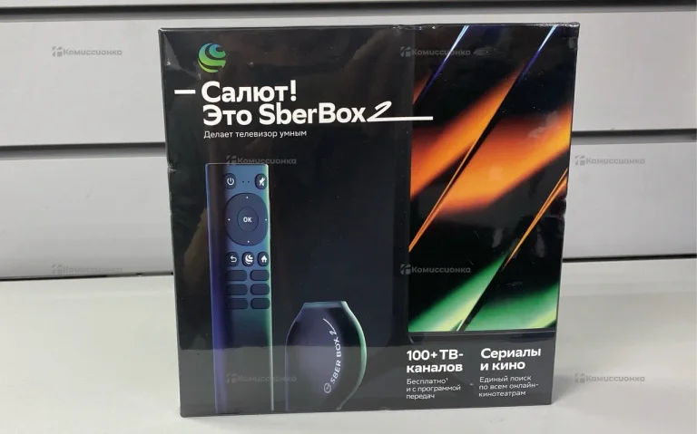 Тв приставка sberBox2