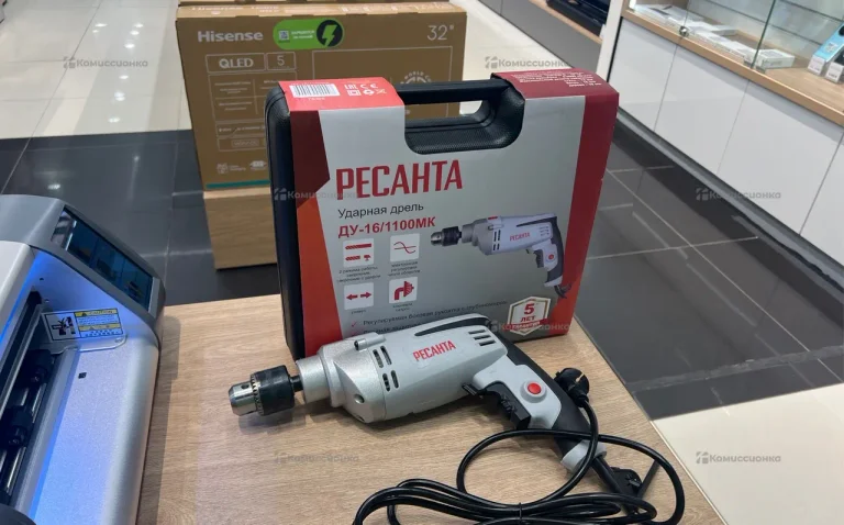 Дрель ударная ДУ-16/1100МК Ресанта