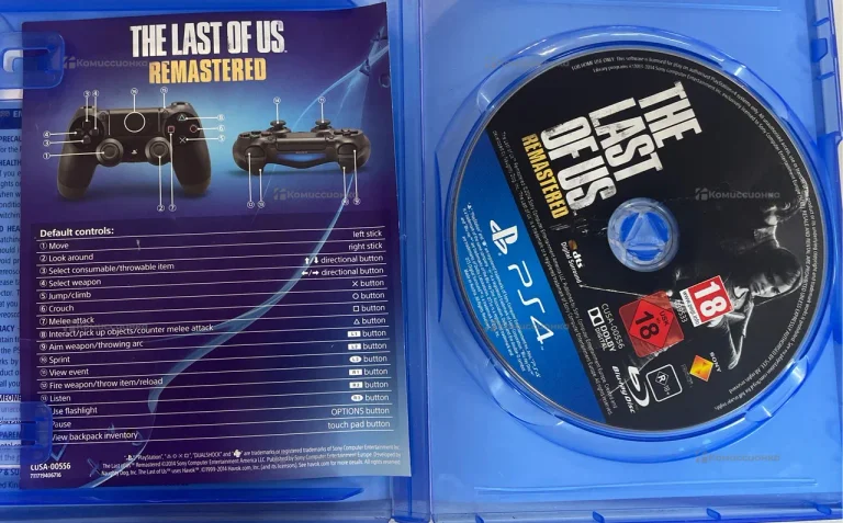 PS4. The last of us remastered