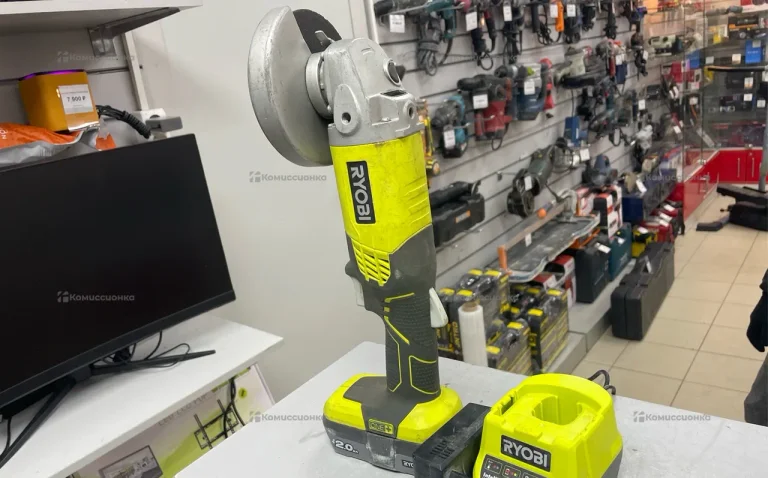 Ушм аккумуляторная Ryobi R18AG