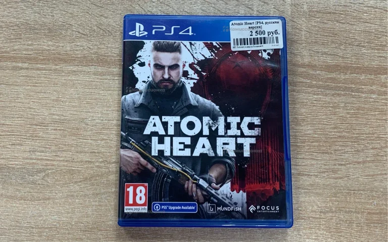ps4 диск Atomic Heart