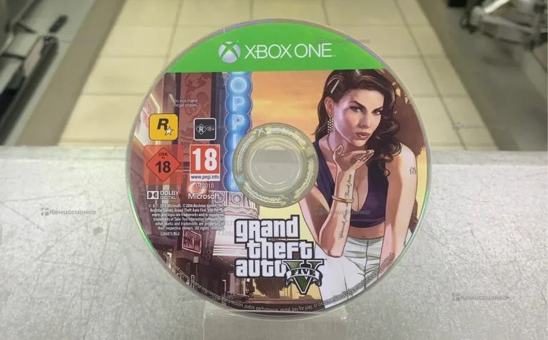 XBOX ONE. диск GTA 5