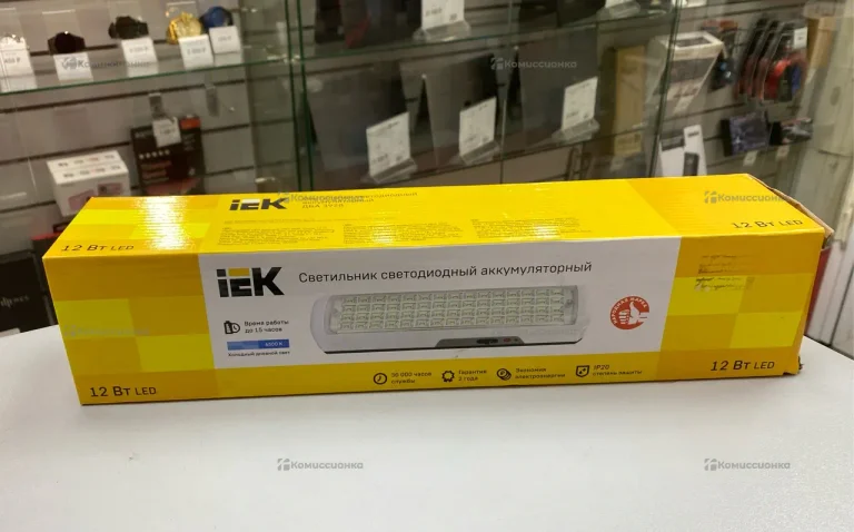 Светильник светодиодный аккумуляторный IEK