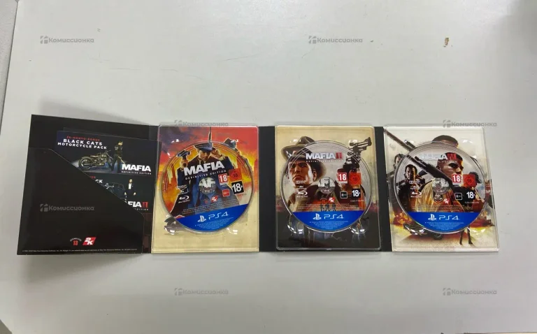 PS4. диск Mafia Trilogy