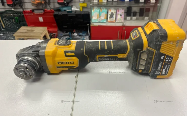 Аккумуляторная УШМ DEKO DKAG20-125