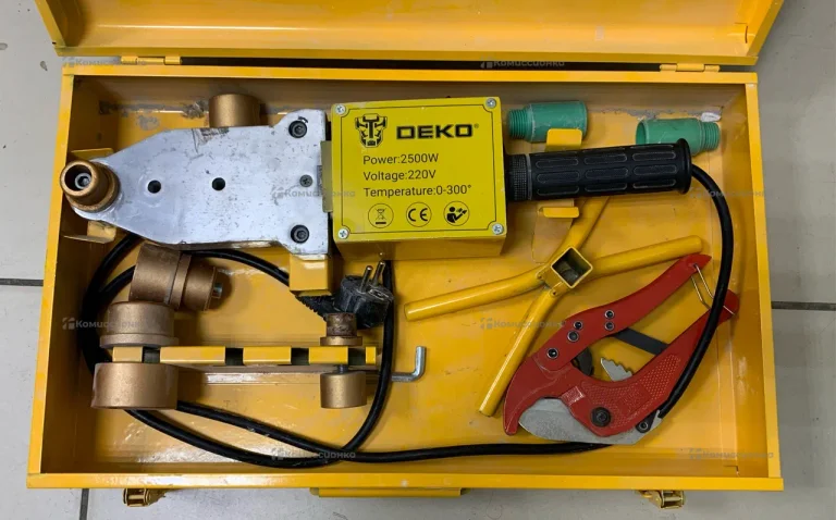 Паяльник для пластиковых труб Deko 2500w