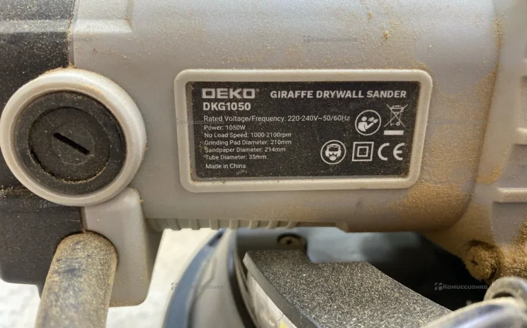 Шлифмашина эксцентриковая сетевая DEKO DKG1050