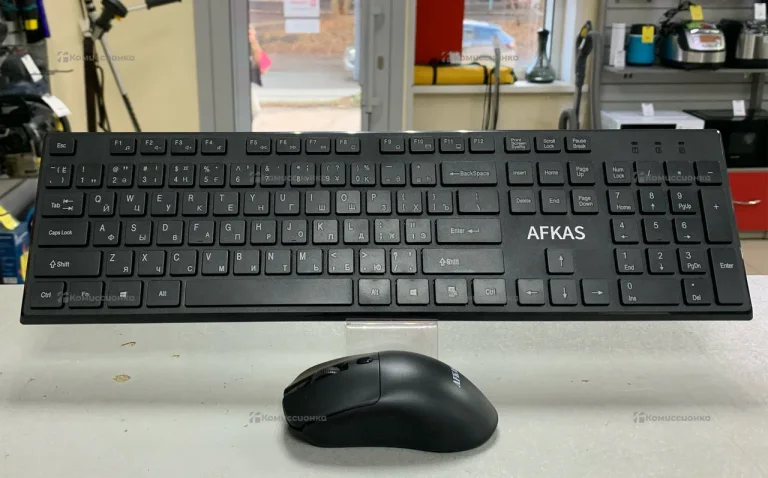 Набор беспроводных клавиатура + мышь afkas fk104