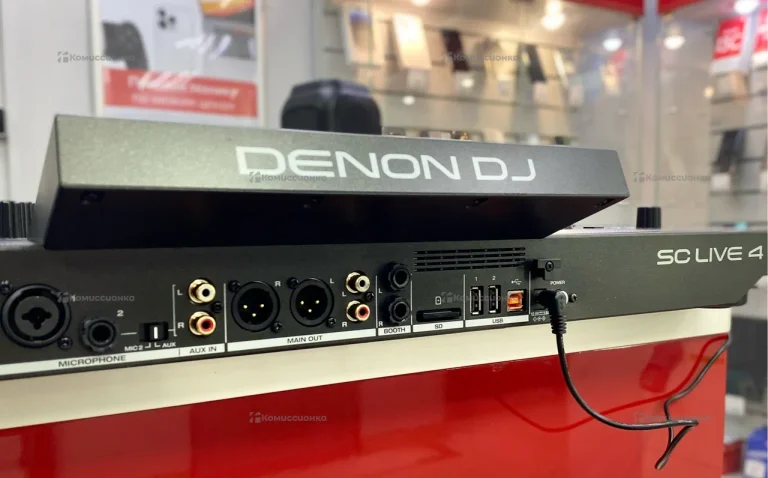 Denon DJ sc live 4  Диджейский пульт