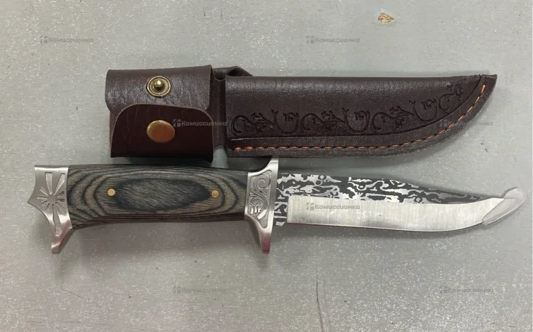 Нож туристический (коричневый)