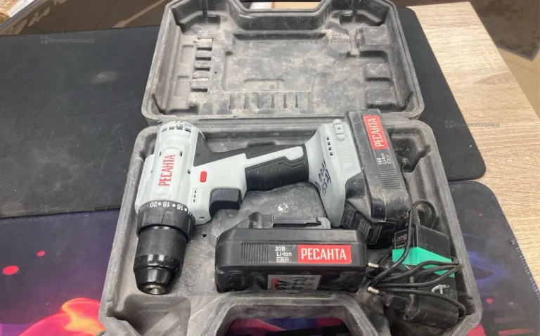 Дрель-шуруповерт Ресанта ДА-20-2ЛК