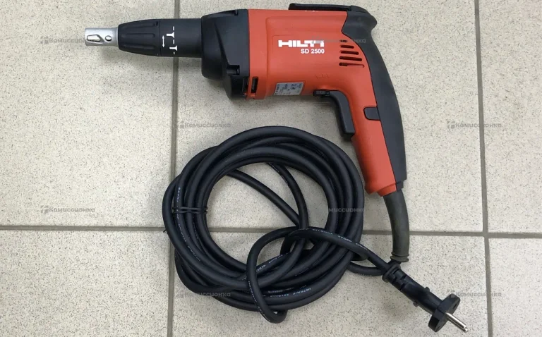 Шуруповерт для гипсокартона и дерева hilti SD2500