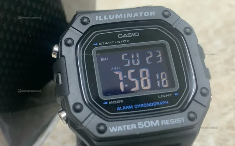 Часы Casio W218H-1BVDF