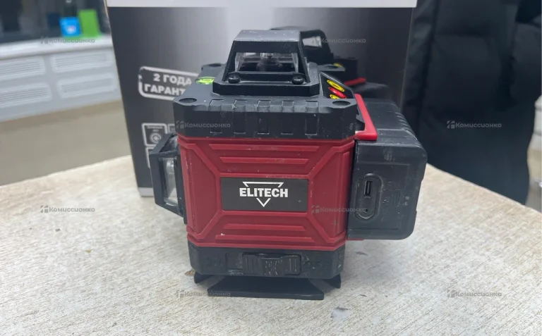 Лазерный уровень Elitech ПЛ 16Л-ЗЕЛ