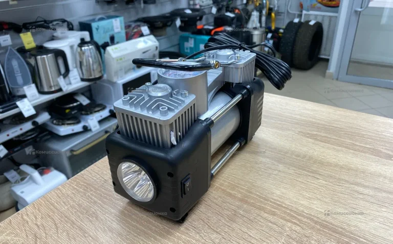 Автомобильный компрессор 2 цилиндра